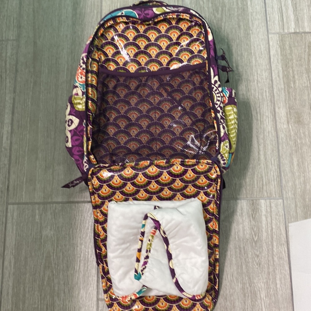 Vera Bradley Diaper Bag with changing pad - Picture 2 of 4